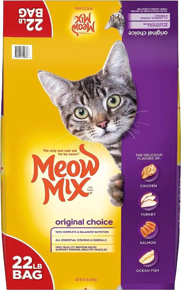 Meow Mix Original Choice Weiches Trockenfutter für Katzen