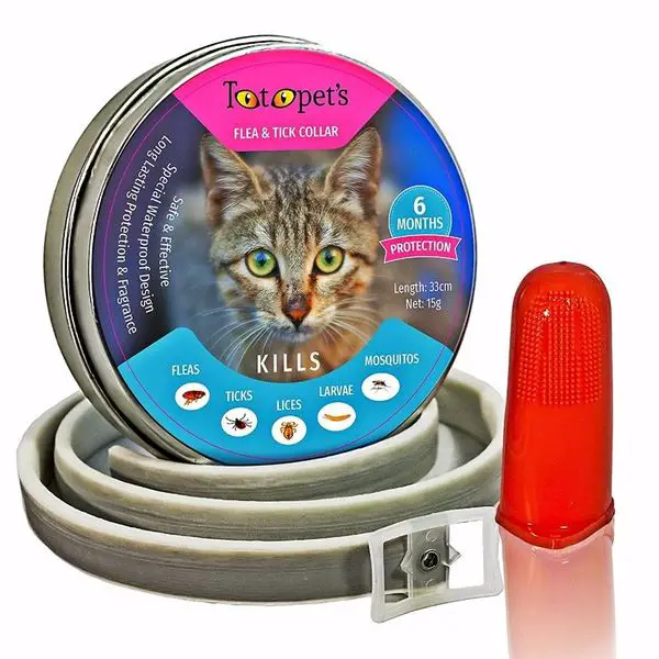 Totopet’s Pet Flea and Tick Collar for Cats and Kittens