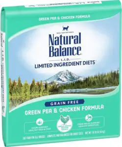 Natural Balance L.I.D. Limited Ingredient Diets Green Pea & Chicken Formula Grain-Free Dry Cat Food