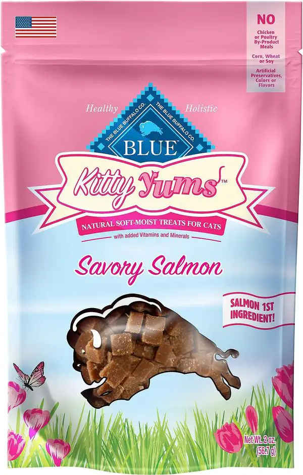 BLUE Buffalo Kitty Yums Natural Soft-Moist Cat Treats