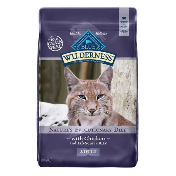 BLUE Buffalo Wilderness High Protein Grain Free Natural Adult Dry Cat Food