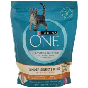 soft cat food pellets