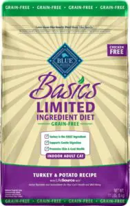 Blue Buffalo Basics LID Turkey & Potato Indoor Mature Recipe
