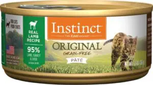 Instinct by Nature’s Variety Original Grain-Free Real Lamb Recipe Natural Wet Canned Cat Food Review