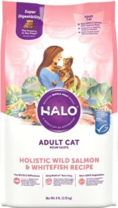 Halo Holistic Wild Salmon & Whitefish Recipe Dry Food