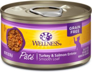 Wellness Complete Health Turkey & Salmon Formula Grain-Free Canned Cat Food