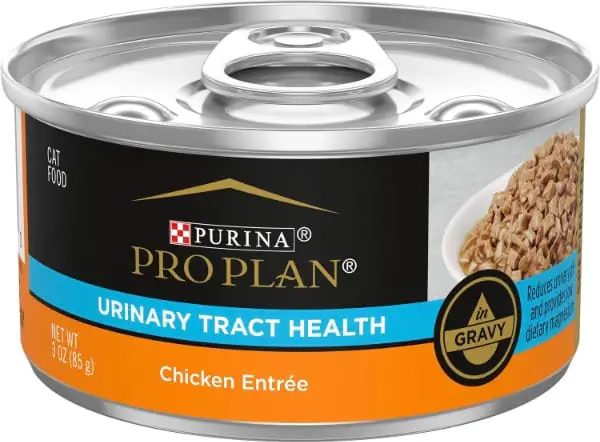 Best Cat Food Cat Food Low in Phosphorus and Magnesium - Purina Pro Plan Gravy Chicken Entrée Urinary Health Tract Cat Food
