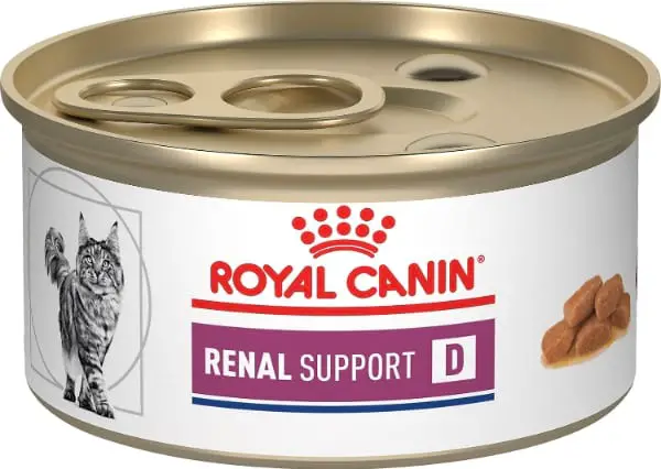 Best Low Calorie Cat Food - Royal Canin Veterinary Diet Adult Renal Support D Thin Slices in Gravy Canned Cat Food