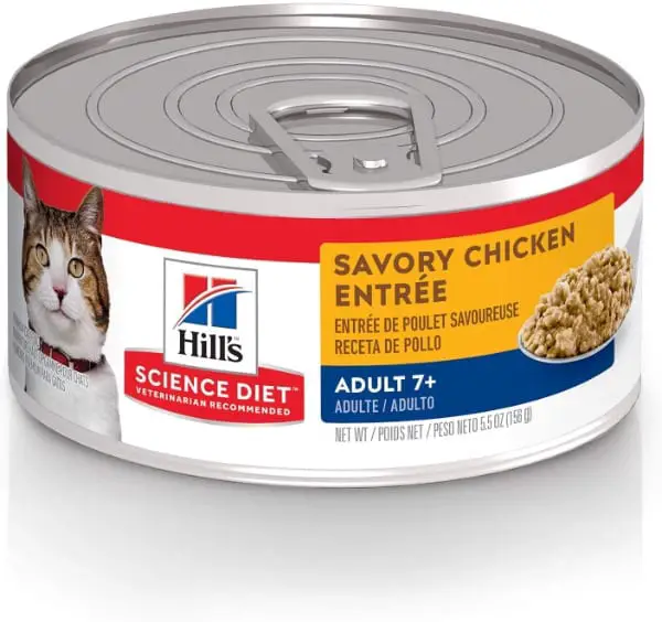 Best Wet Cat Food for Kidney Disease - Hill’s Science Diet Wet Cat Food, Adult 7+ for Senior Cats