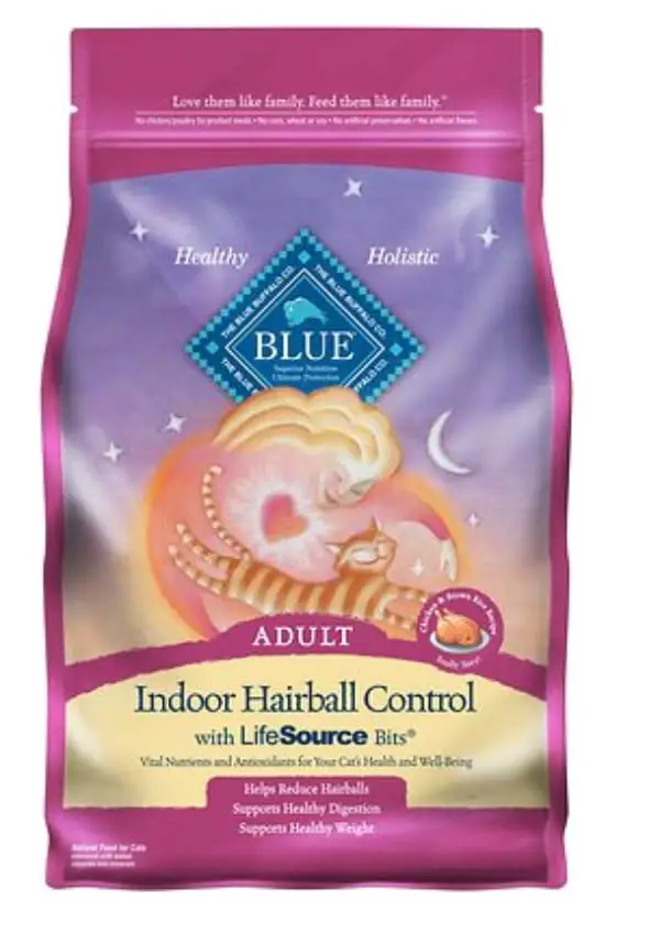 Blue Buffalo Indoor Hairball Control Cat Food