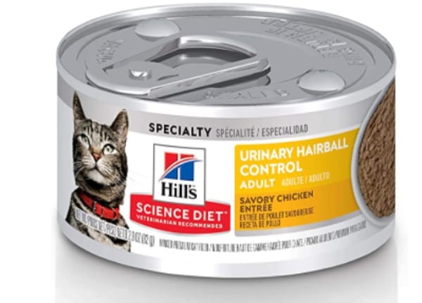 Hill’s Science Diet Adult Cat’s Hairballs Control Canned Food
