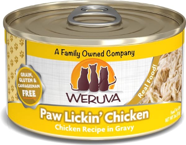 Weruva Paw Lickin' Chicken in Gravy Grain-Free Canned Cat Food